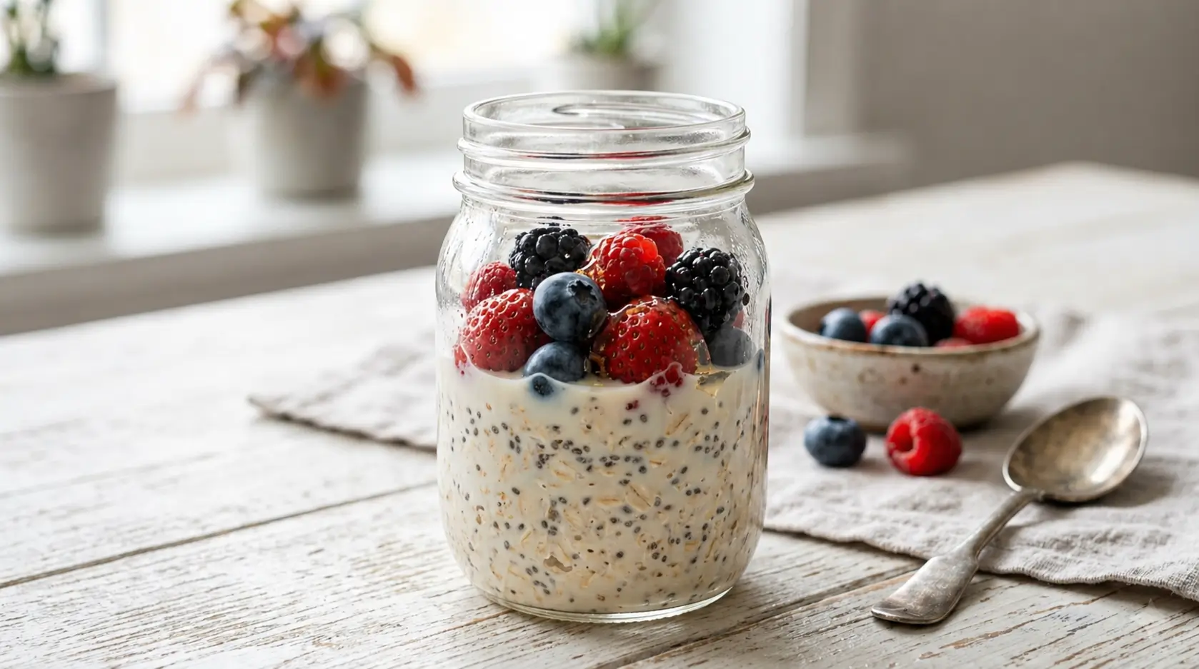 Berry Overnight Oats