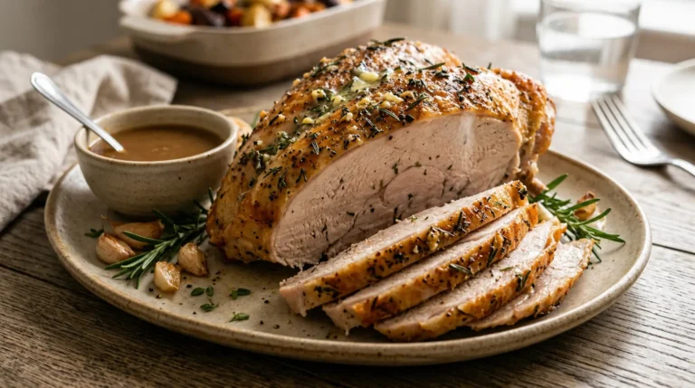 Garlic Herb Turkey Breast Roast