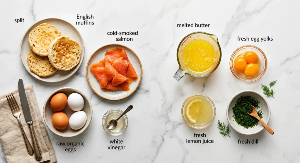 Ingredients Smoked Salmon Eggs Benedict