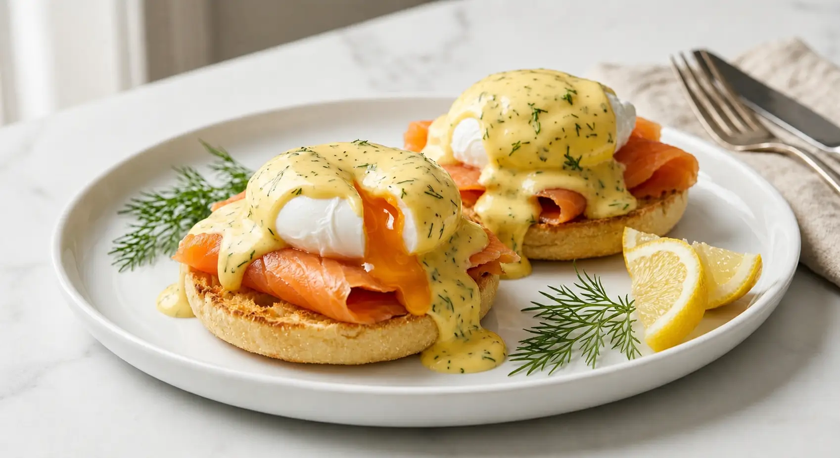 Smoked Salmon Eggs Benedict